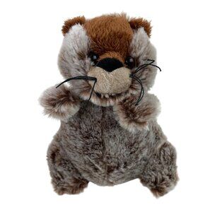 Ganz Webkinz Brown Groundhog HM179 No Code Plush Stuffed Animal